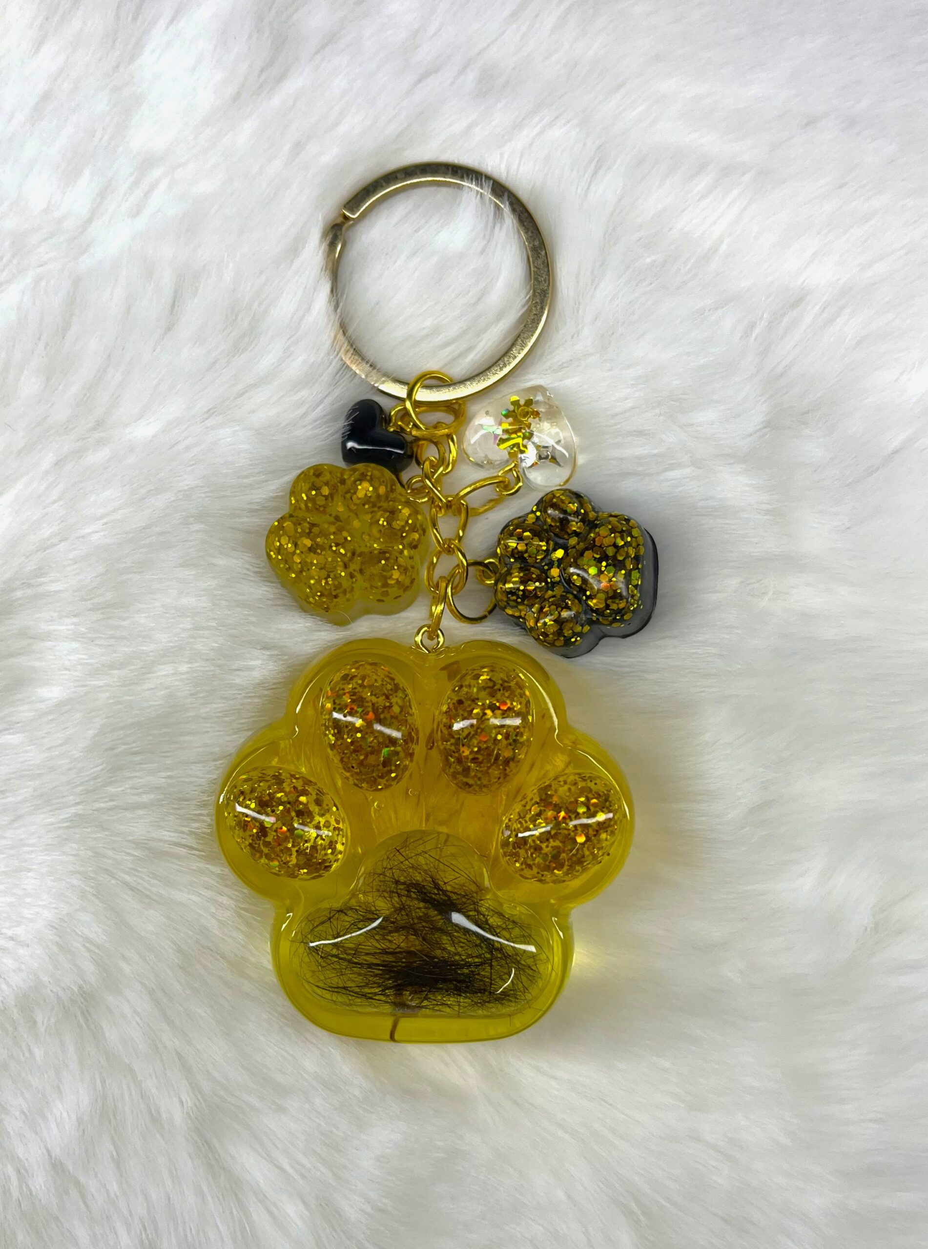 Llavero huella grande